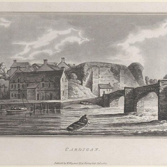 Cardigan, from "Remarks on a Tour to North and South Wales, in the year 1797"