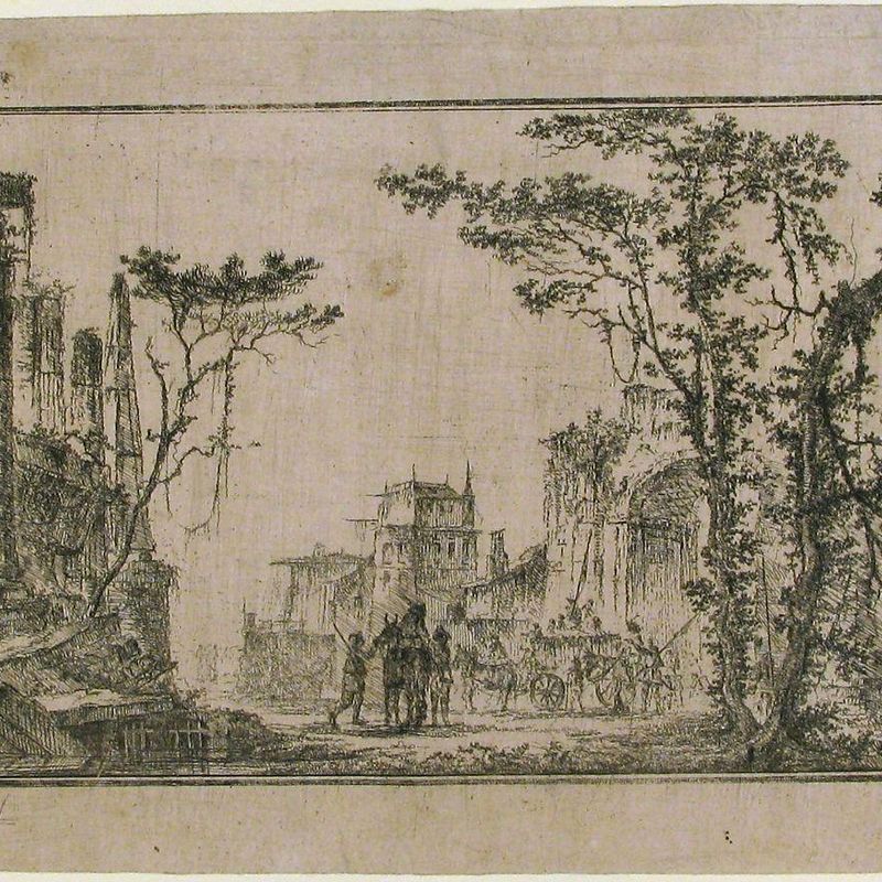 View of Imaginary Architectural Ruins