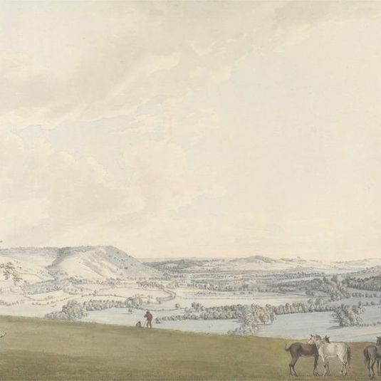 A View of Boxhill from Norbury Park, Surrey
