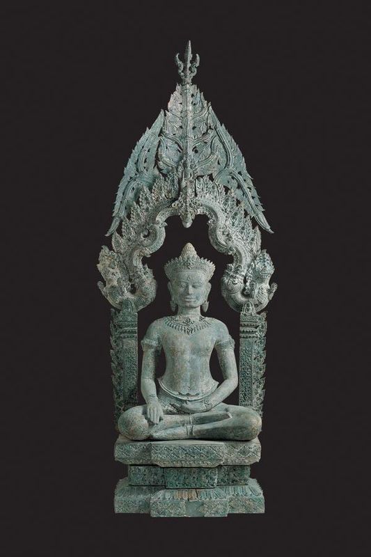 Buddha Enthroned