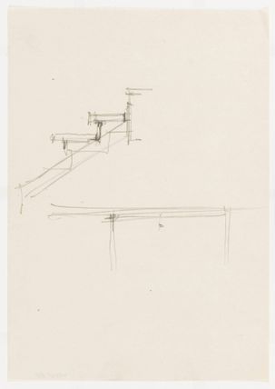 Smartify | Farnsworth House, Plano, Illinois (Partial vertical section ...