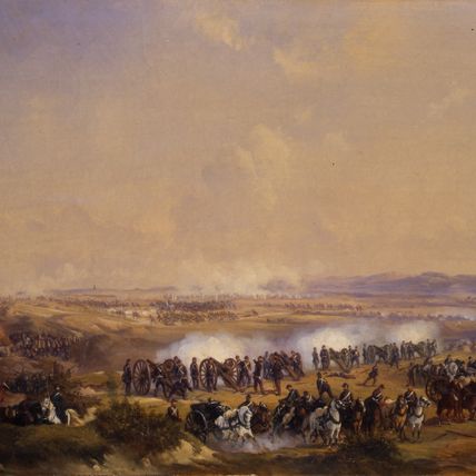 The battle at Mysunde, 12 September 1850