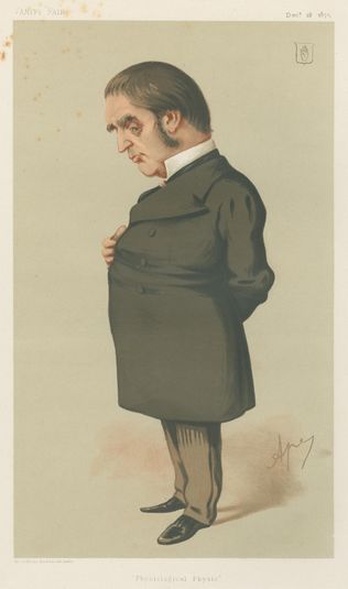 Vanity Fair - Doctors and Scientists. 'Physiological Physic.' Sir William Withey Gull. 18 December 1875