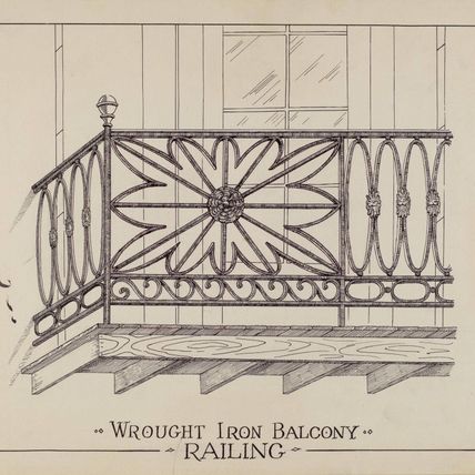 Iron Balcony Railings