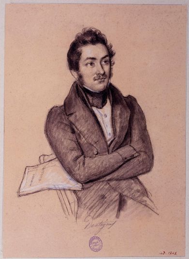 Portrait de Destigny à mi-corps, 1834