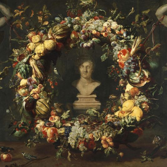 Still Life with Terms and a Bust of Ceres