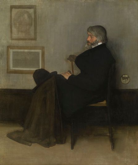 Arrangement in Grey and Black, No. 2: Portrait of Thomas Carlyle