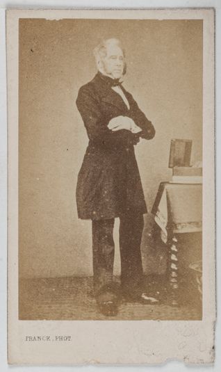 Portrait d'Henri John Temple (1784-1865), dit Lord Palmerston, Homme d'Etat anglais.