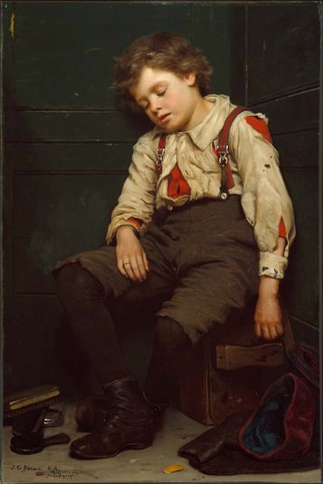 Tuckered Out -The Shoeshine Boy
