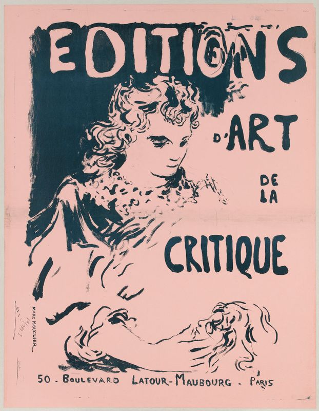 EDITIONS/ D'ART/ DE/ LA/ CRITIQUE/ 50- BOULEVARD LATOUR-MAUBOURG- PARIS