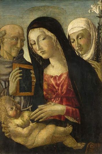 Virgin and Child with St Bernardino and St Catherine of Siena