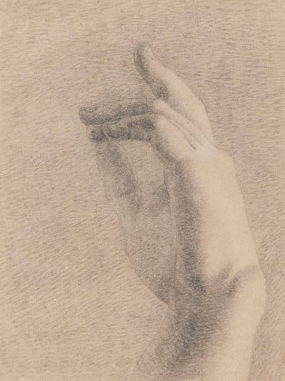 Study of a Hand [recto]