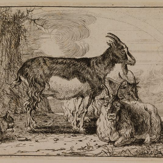 Les trois chèvres (Bartsch 3)