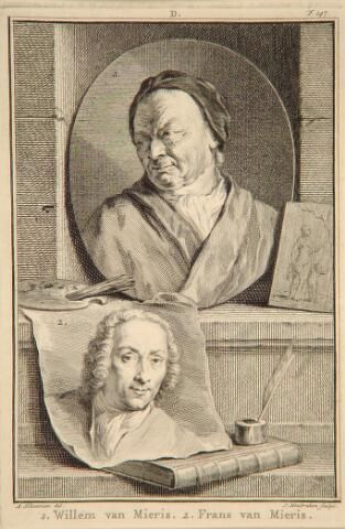 Willem van Mieris (1662-1747) en Frans van Mieris (1689-1763)