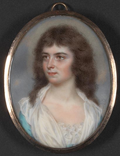 Portrait of a Young Lady, probably the artist's daughter Anna Maria Woolf