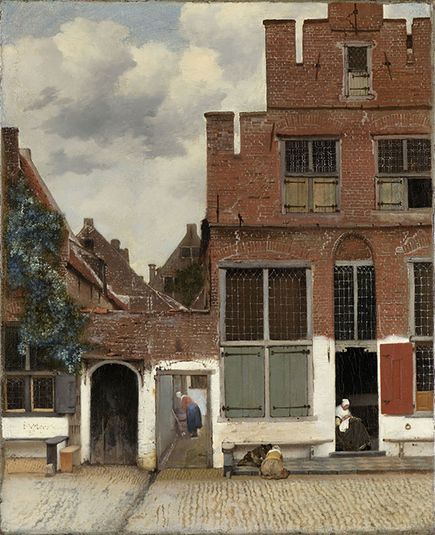 Johannes Vermeer - View of Houses in Delft, Known as 'The Little Street' Smartify Editions