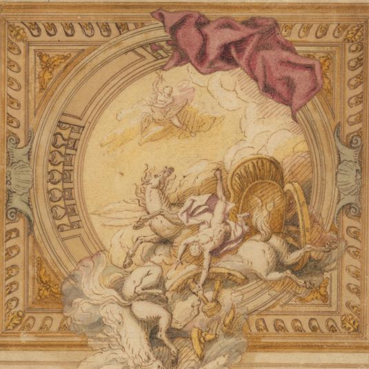 The Fall of Phaeton: A Study for a Ceiling