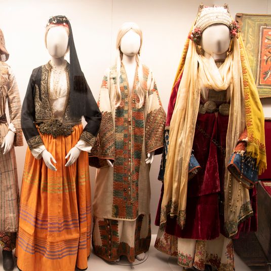 Costumes from Greek islands