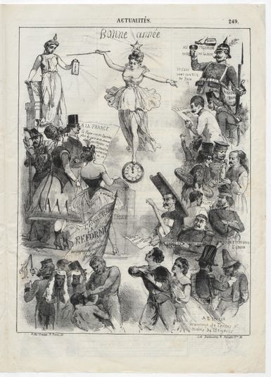 Le Charivari, trente-sixième année, mardi 8 janvier 1867