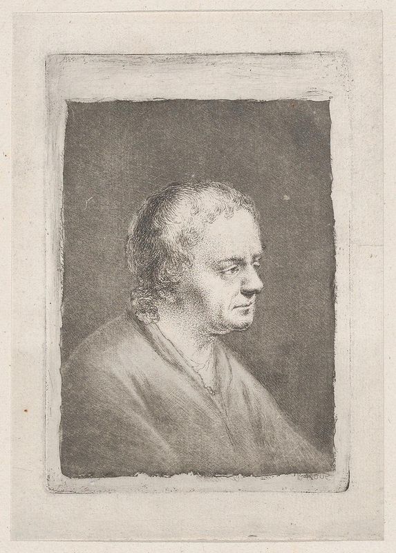 Portrait of Christian Bernhard Rode, the Artist's Father