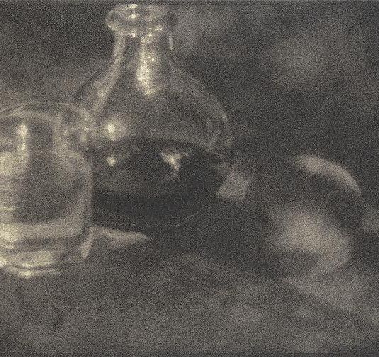 Still life with decanter