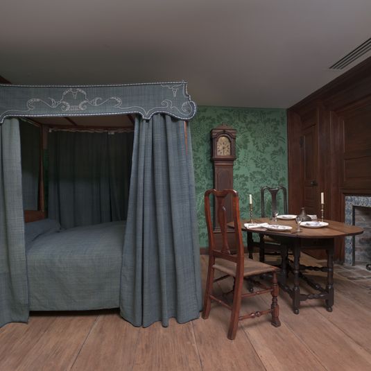 1775 Bedroom and Parlor in Massachusetts