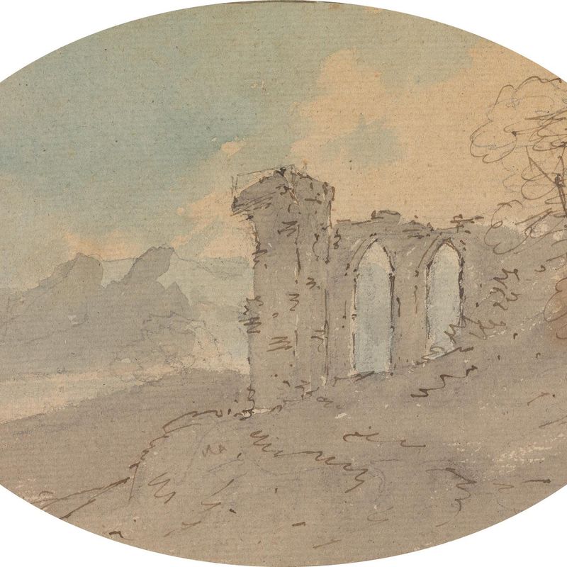 View of Castle Ruin