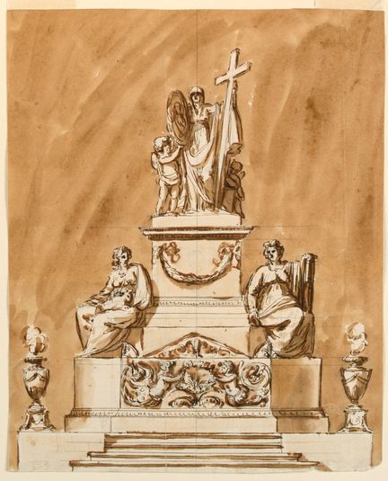 Design for a Sepulchral Monument of King Louis XVI of France