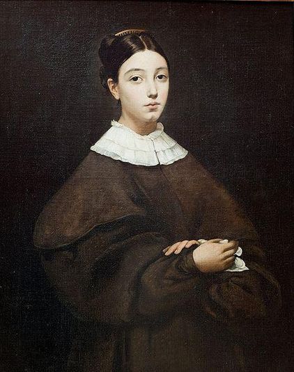 Portrait of Aline Chassériau (1822–1871), sister of the artist