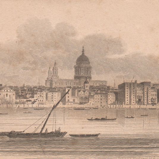 View of St. Paul's across the Thames