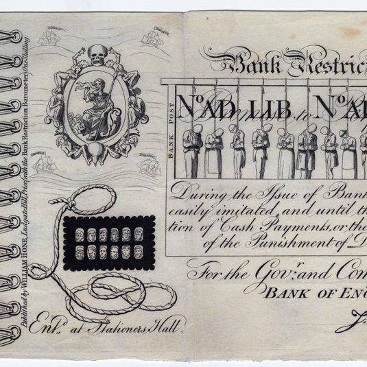 Bank of England restriction note