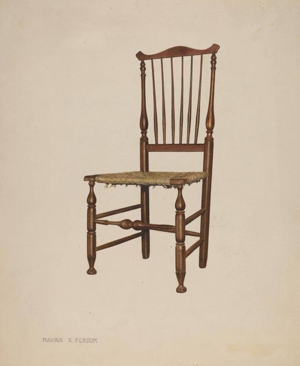"Bastard" Windsor Chair