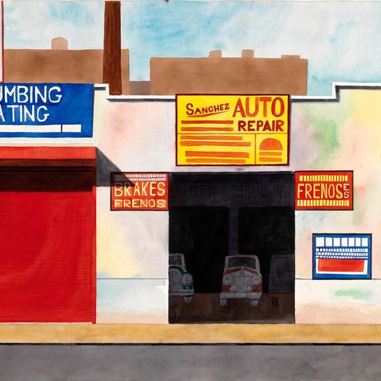 Untitled, Bronx Storefronts, "Sanchez Auto Repair"