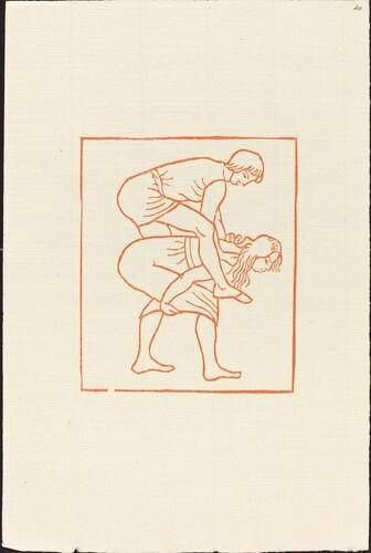 Fourth Book: Daphnis and Chloe at Play (Daphnis monte sur le dos de Chloe)