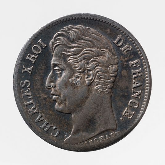 Pièce de 1/2 franc de Charles X, 1830