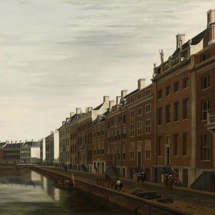 The ‘Golden Bend’ in the Herengracht, Amsterdam, Seen from the West