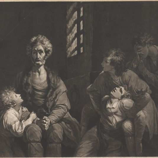 Count Ugolino della Gherardesca and His Sons in Prison