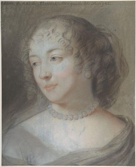 Portrait of Marie de Rabutin-Chantal, Marquise de Sévigné