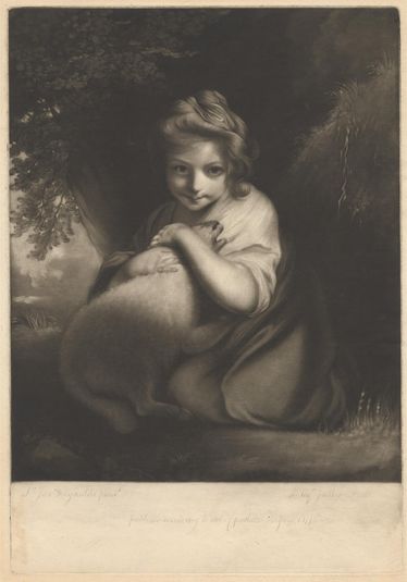 The Careful Shepherdess (Miss Searle)