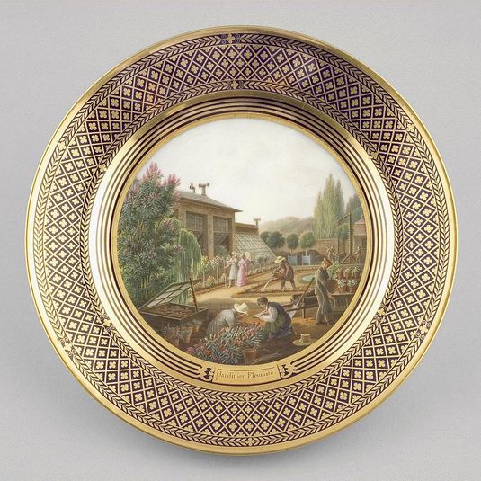 Plate from the Service des arts industriels: The Floral Gardener (Jardinier Fleuriste)