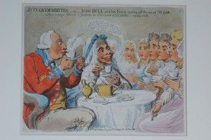 Anti-saccharites, or john bull and his family leaving off the use of sugar