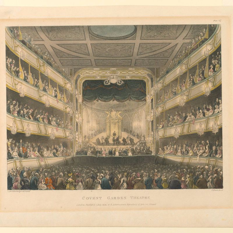 Covent Garden Theatre, Interior
