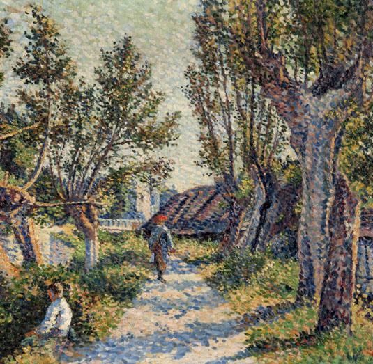 Landscape with Willow Trees