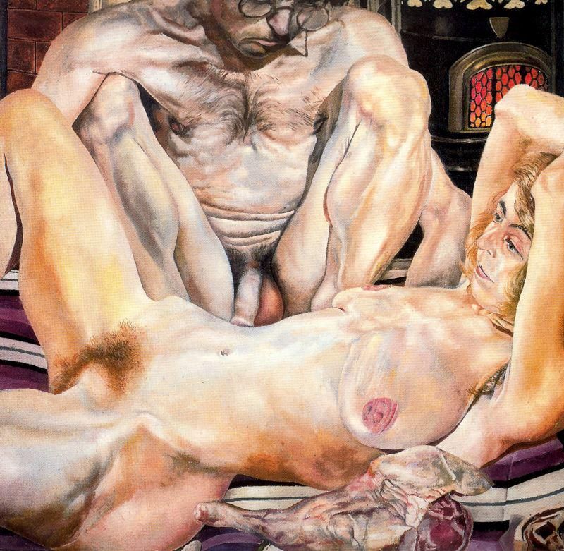 Double Nude Portrait: The Artist and his Second Wife (The leg of mutton nude)