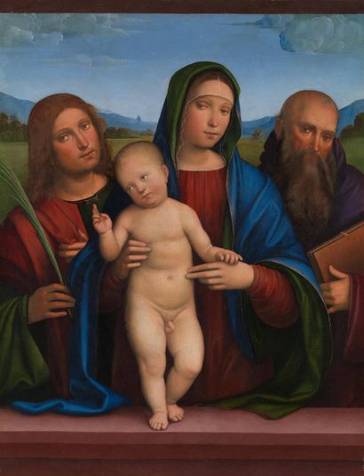 The Virgin and Child with Two Saints