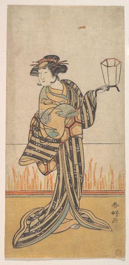 Second Yamashita Kinsaku as a Woman Standing in a Room