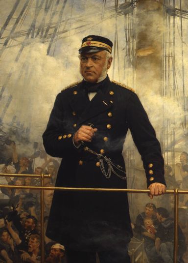 Edouard Suenson, 1805-1887, Commander, later Vice Admiral