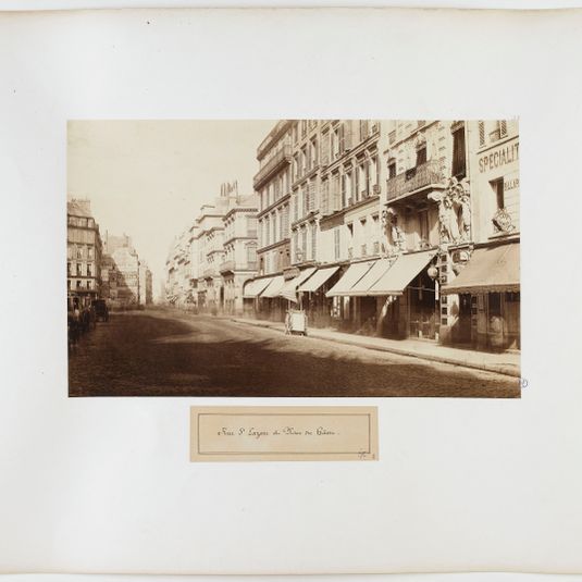 Rue Saint-Lazare et Place du Havre, 8ème arrondissement, Paris.