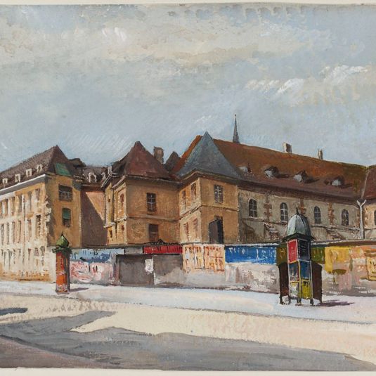 Hôpital Laennec, rue de Sèvres en 1904.