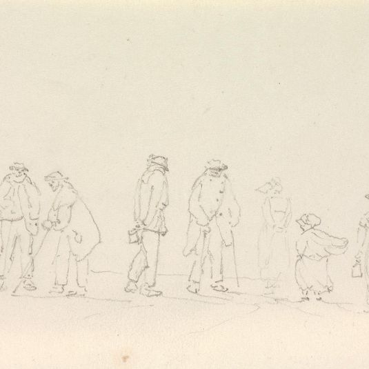 Sketch of a Group of People